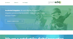Desktop Screenshot of greenecho.com